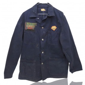 #61195 - 115$ Ancienne veste de garagiste, manteau 