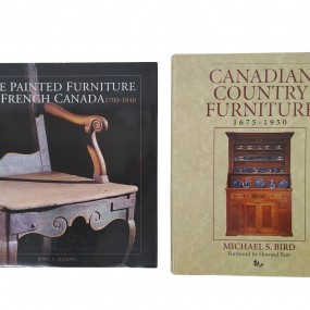 #61291 -  Livres, The Painted Furniture of French Canada et Canadian Country Furniture