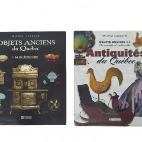 #61250 - 55$ ch. Livres, Objets anciens du Québec, La vie domestique et Antiquités du Québec, Vie sociale et culturelle