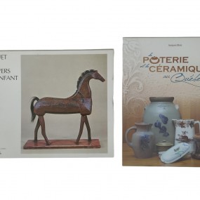 #61268 -  Livres, Le jouet dans l’univers de l’enfant et La poterie et la céramique au Québec