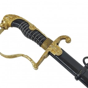 #62025 -  WW2 german army lion head officer's sword