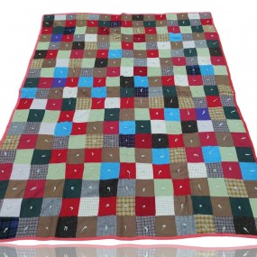 #61370 - 85$ Vintage handmade blanket 