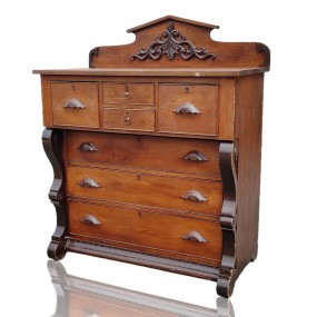#61343 -  Commode antique à chapeau, bureau de chambre à coucher 