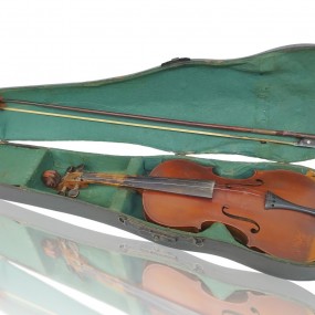 #61359 -  Vintage violin, music instrument 