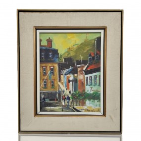 #61303 -  Huile sur toile signée, tableau, peinture 