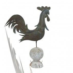 #61467 -  Vintage copper rooster watervane 