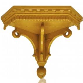 #61469 -  Rare wooden corner shelf 