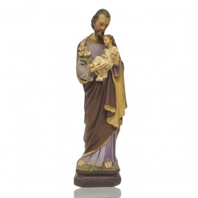#61491 - 75$ Statue religieuse en plâtre, Italie 