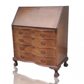 #61521 - 190$ Meuble secrétaire en noyer, pattes d'aigles 