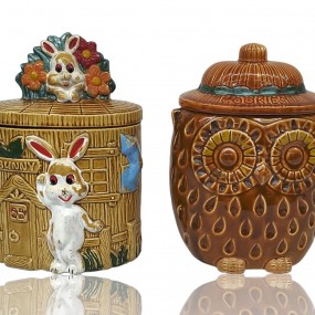 #61647 - 25$ ch. Jarres à biscuit, pots
