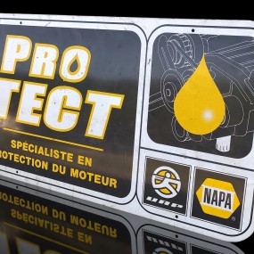 #61739 - 35$ Enseigne publicitaire Napa, pancarte, affiche, annonce 