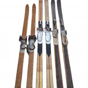 #61768 -  Paires de skis en bois