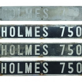 #61765 - 25$ ch. Anciennes plaques d'immatriculation de remorqueurs