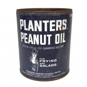 #61759 - 70$ Contenant, seaux à huile d'arachide Planters 