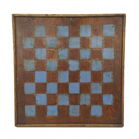 #61934 -  Joli petit jeu de dames, damier décoratif 