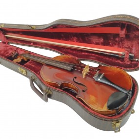 #61899 -  Ancien violon signé Berini, instrument de musique 