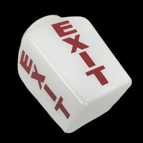 #62001 -  Vintage Exit shade 