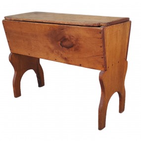 #61971 - 245$ Antique pine bread hutch 