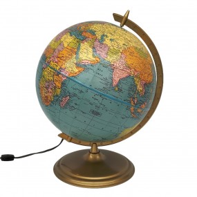 #61995 - 60$ Vintage earth globe plastic lamp 