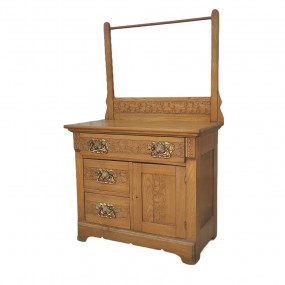 #61982 - 230$ Antique pressback washstand 