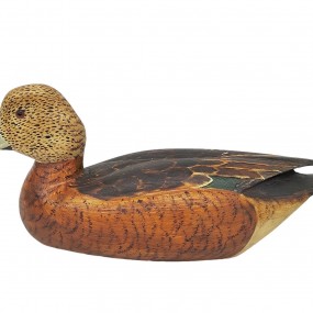 #62092 -  Appelant sculpté par Léo Chagnon, Sorel, canard sculpté en bois 