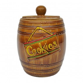 #62044 - 40$ Jarre à biscuit vintage, poterie, pot cookies
