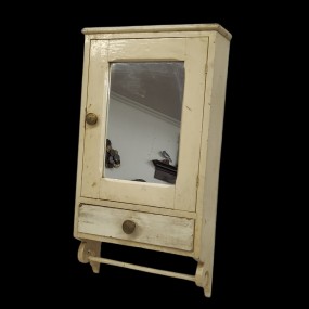 #62097 -  Petit cabinet pharmacie murale avec miroir