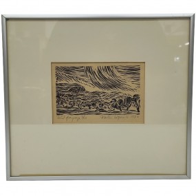 #62065 -  Lithographie de gravure, sérigraphie 3/10