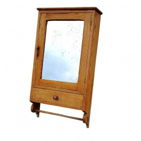 #62058 -  Petit meuble cabinet pharmacie murale avec miroir