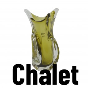 #62147 - 75$ Vase, sign chalet