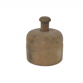#62215 -  Moule à beurre sculpté en bois – motif épis de blé