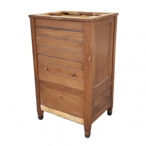 #62536 -  Ancien meuble classeur pour caisse enregistreuse National 