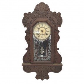 #62528 - 135$ Horloge murale dite pain d'épice 