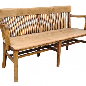 #62612 -  Antique art & crafts bench 