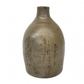 #62587 - 45$ Antique stoneware jug signed Bangor Maine 
