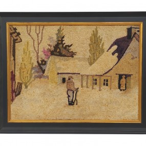 #62692 - 165$ Beau tapis crocheté, artisanat décoratif #62692 - 165$ Beau tapis crocheté, artisanat décoratif