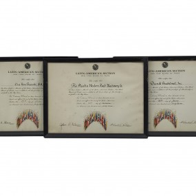 #62797 - 20$ ch. New York Board of trade, Latin-American section certificates