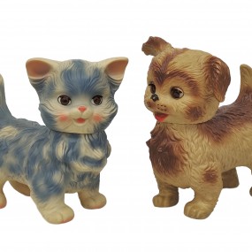#62856 - 25$ ch. Jouets vintage, chatons Edward Mobley 