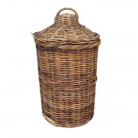 #62936 - 85$ Ancien panier en hosier, malle à linges