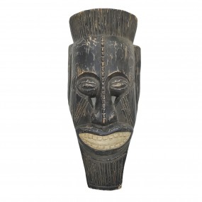#62951 - 45$ Masque décoratif Africain en bois 