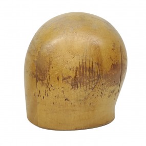 #63052 - 35$ Antique solid wood hat block displaying a beautiful naturally aged patina.