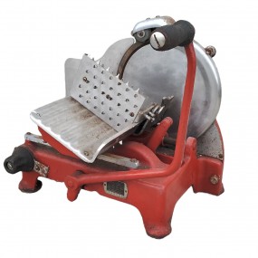 #63093 - 535$ Ancienne trancheuse, slicer commerciale à viande, lame circulaire.