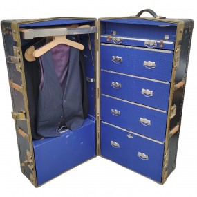 #63100 -  Jolie malle de voyage en excellente condition, valise décorative, coffre