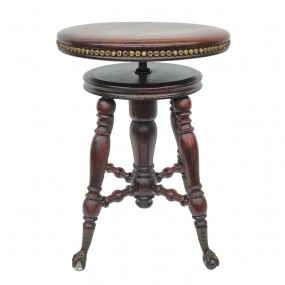 #63117 - 115$ Joli petit banc de piano, tabouret, hauteur ajustable 
