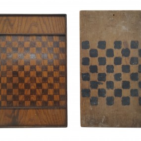 #63179 - 65$ et 45$ Petits jeux de dames, damiers 