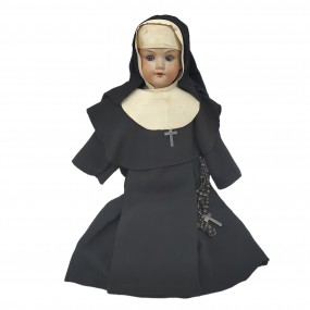 #63299 -  Little porcelain doll signed Germany, Armand Marseille