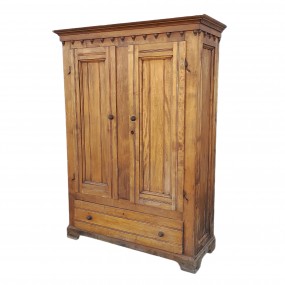 #63293 -  Antique cupboard, armoire, square nails assembly
