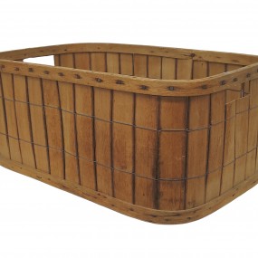 #63279 -  Decorative Wooden basket 