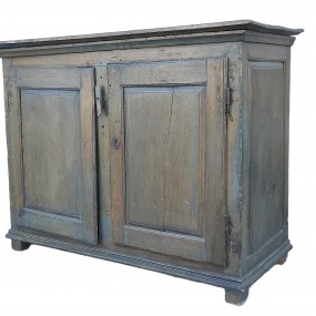 #63286 - 815$ Antique 4 raised panels pine Quebec buffet