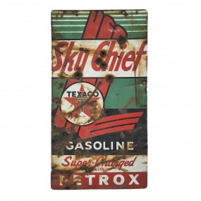 #63304 - 125$ Antique Texaco Sky Chief advertising porcelain metal sign 